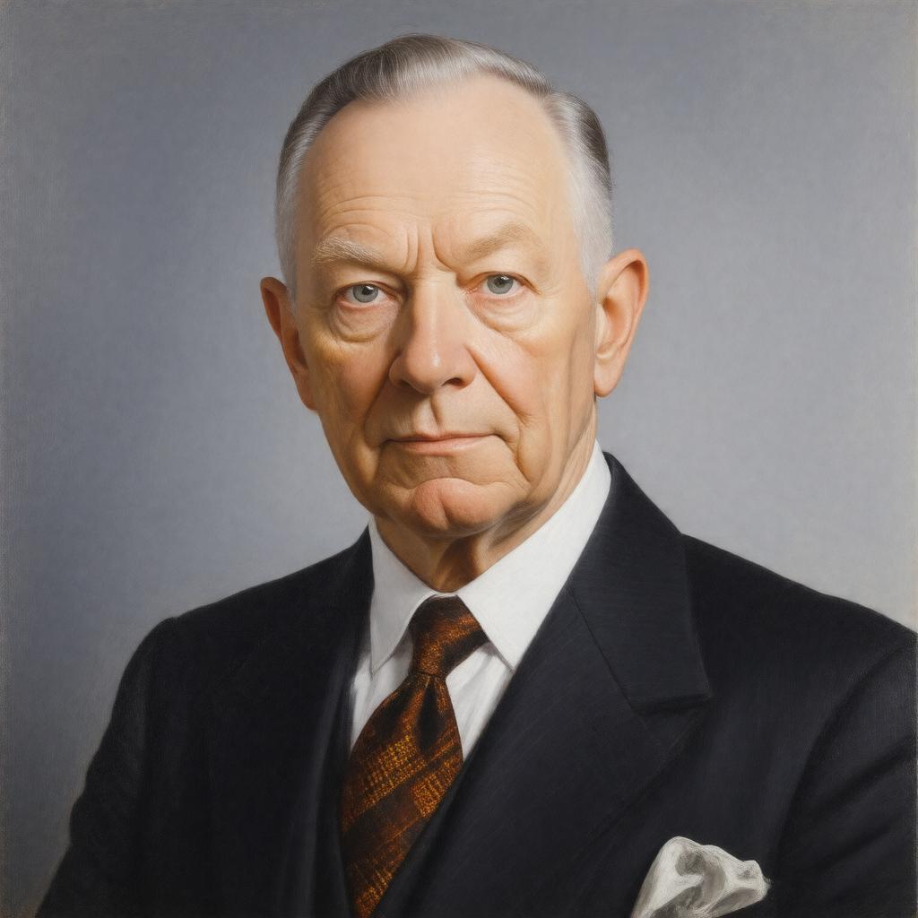 AI-created image of Lewis Gielgud (father)