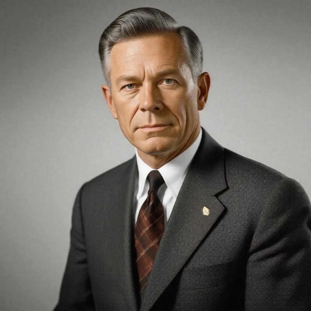 AI-created image of Lewis S. Rosenstiel