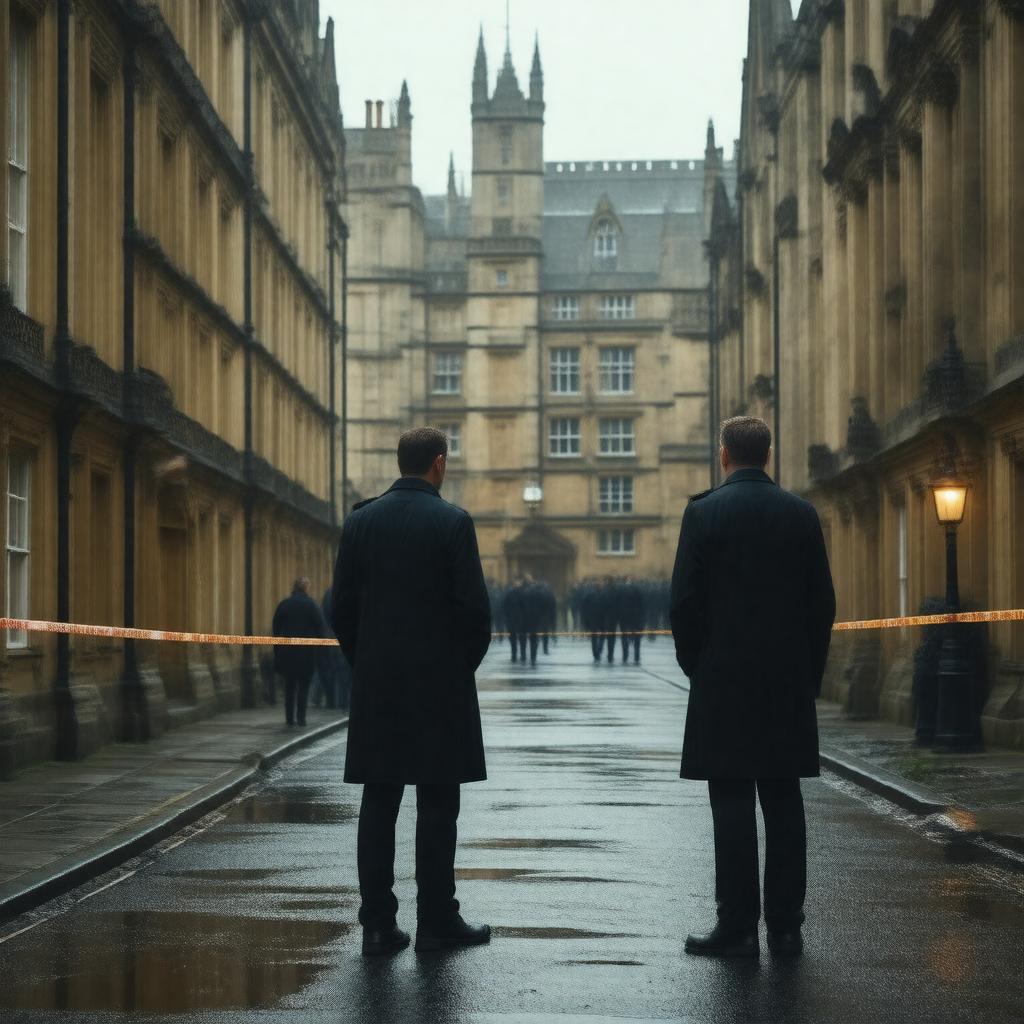 AI-created image of Lewis (TV series)