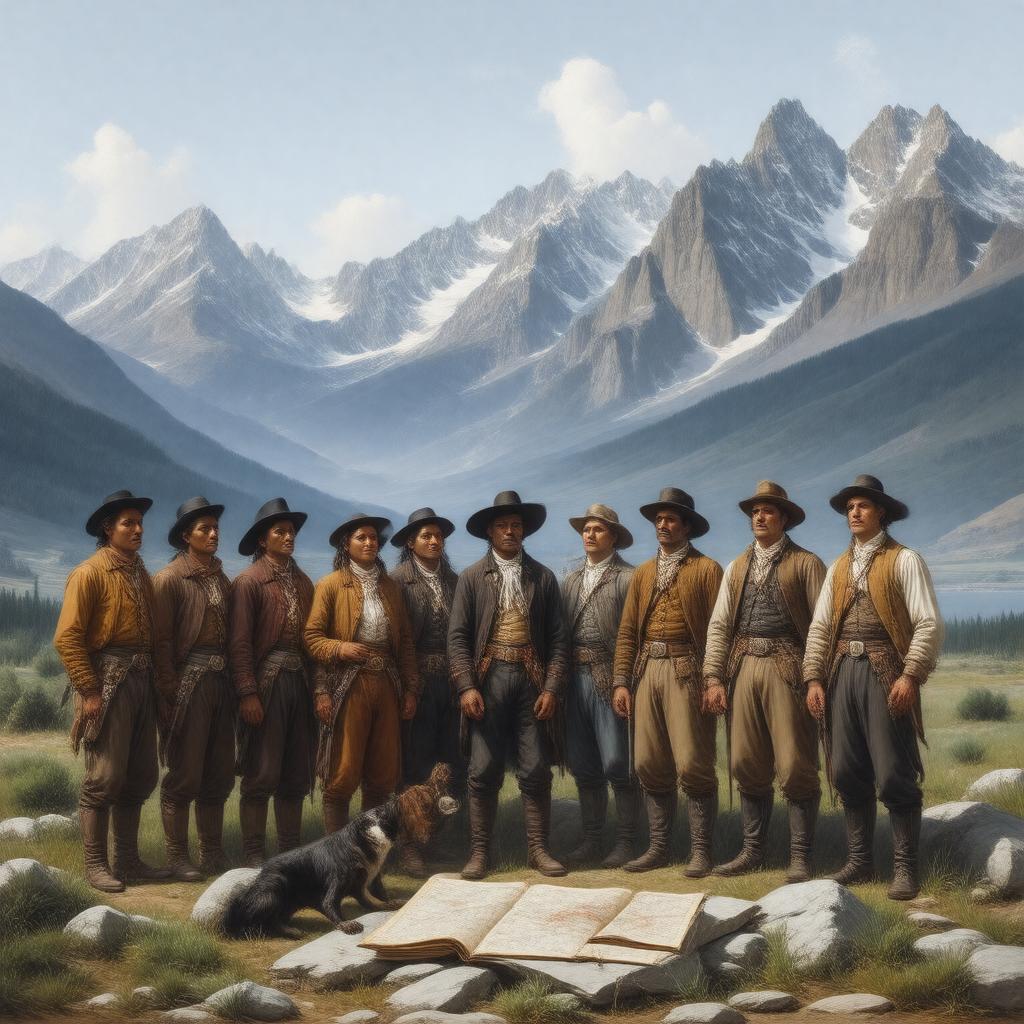 AI-created image of Lewis and Clark Expedition