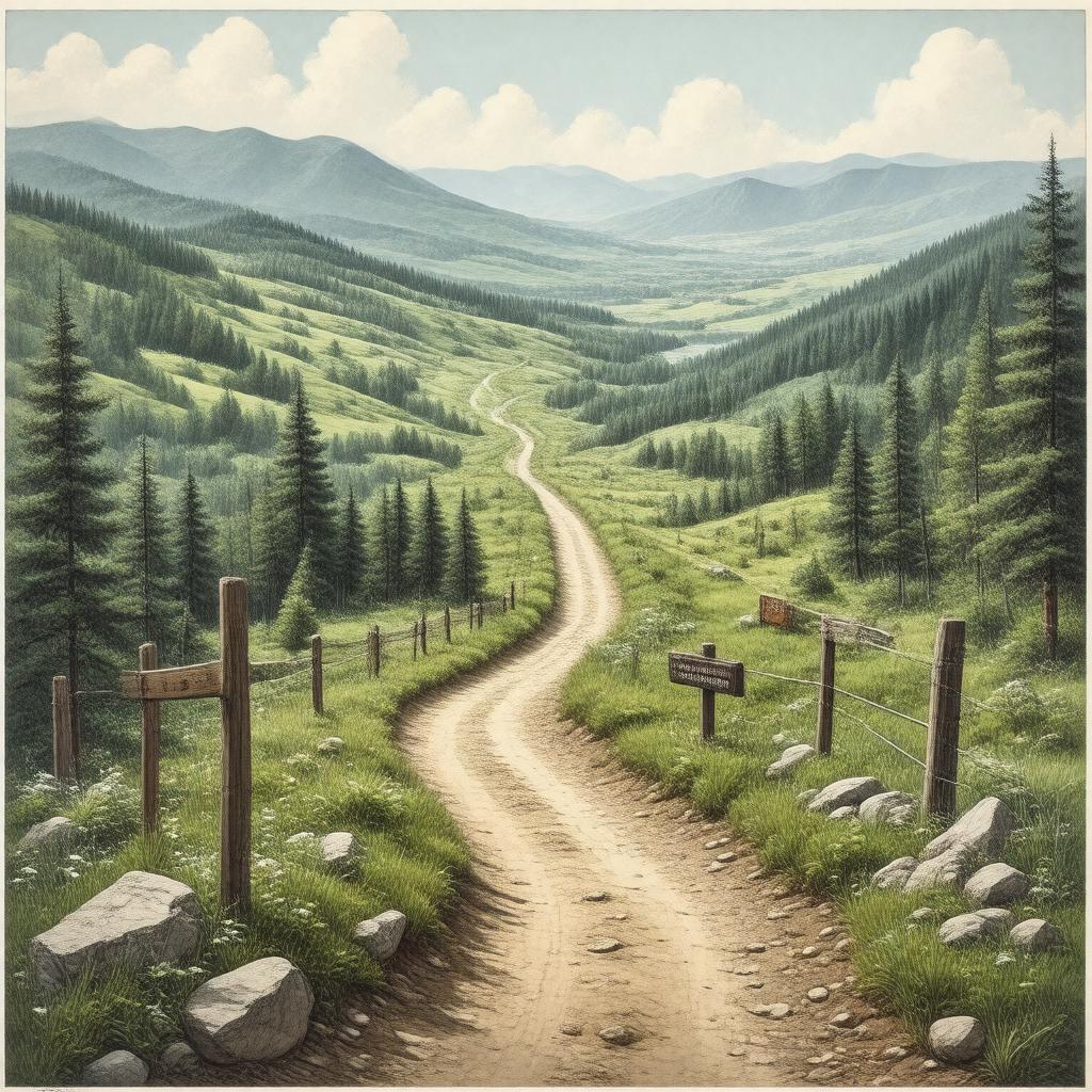 Click to view larger image AI-created image of Lewis and Clark National Historic Trail