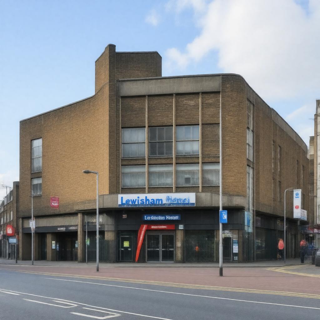 Click to view larger image AI-created image of Lewisham Hospital