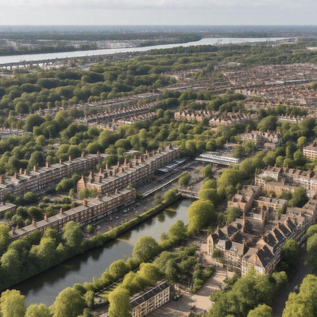 AI-created image of Lewisham