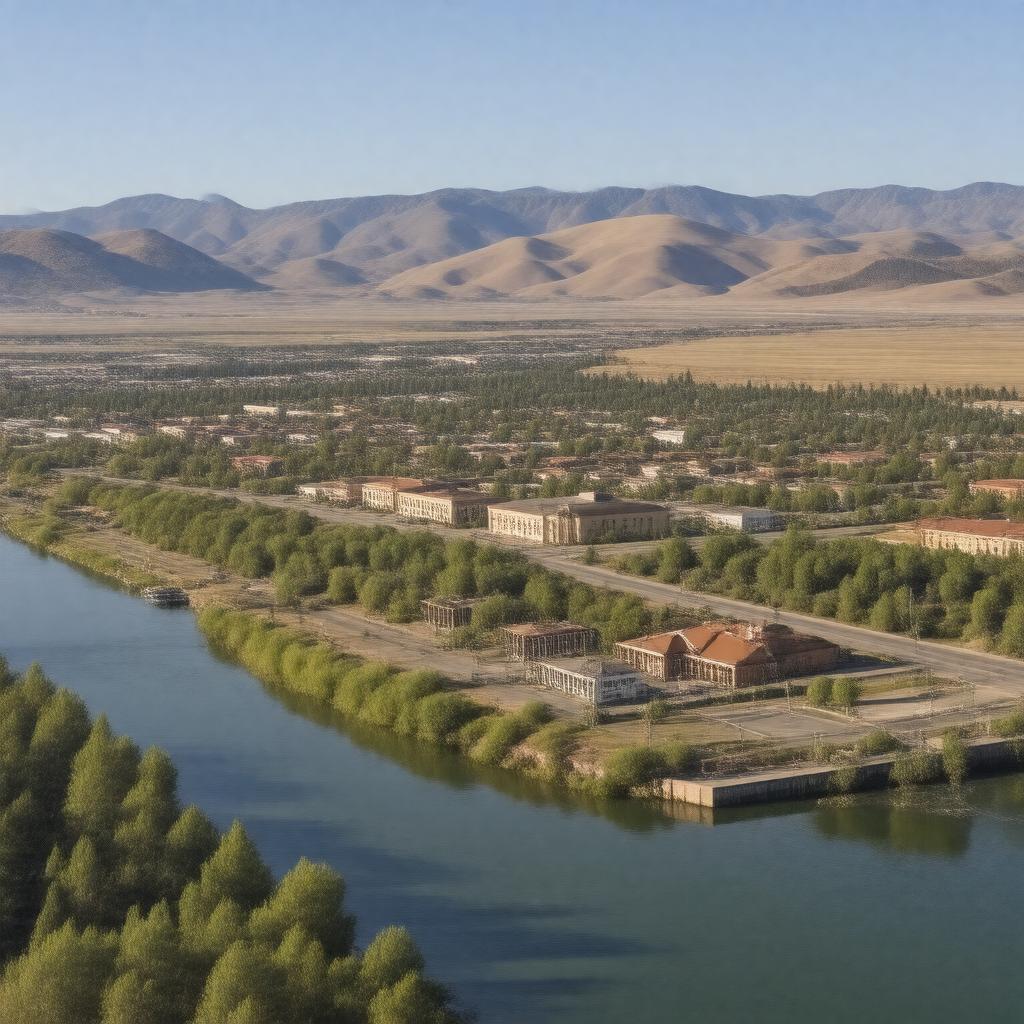 AI-created image of Lewiston