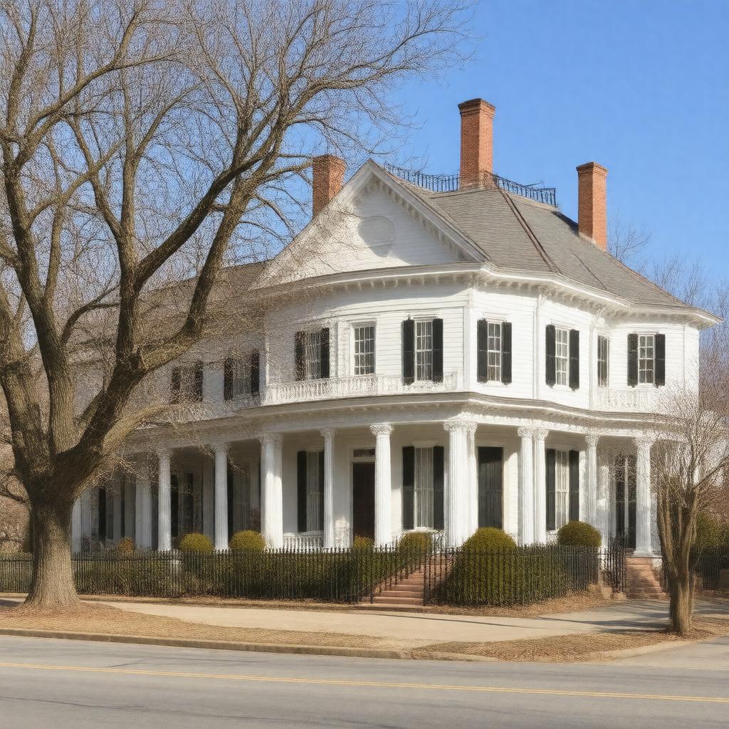 AI-created image of Lexington Historic District