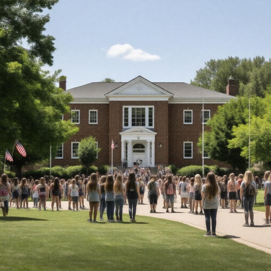 AI-created image of Lexington Public Schools