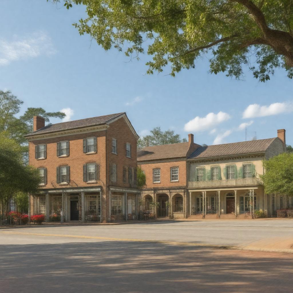 AI-created image of Lexington, South Carolina