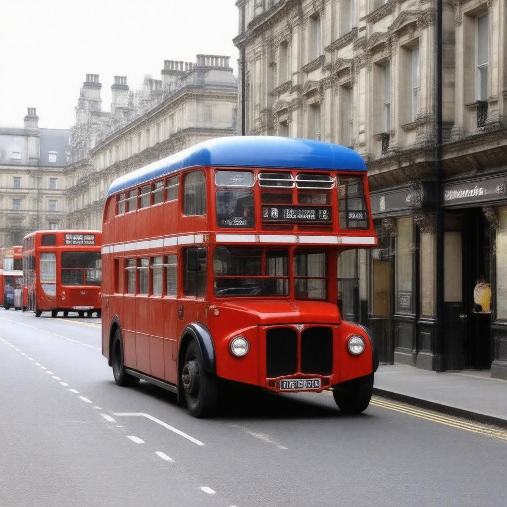 AI-created image of Leyland Titan