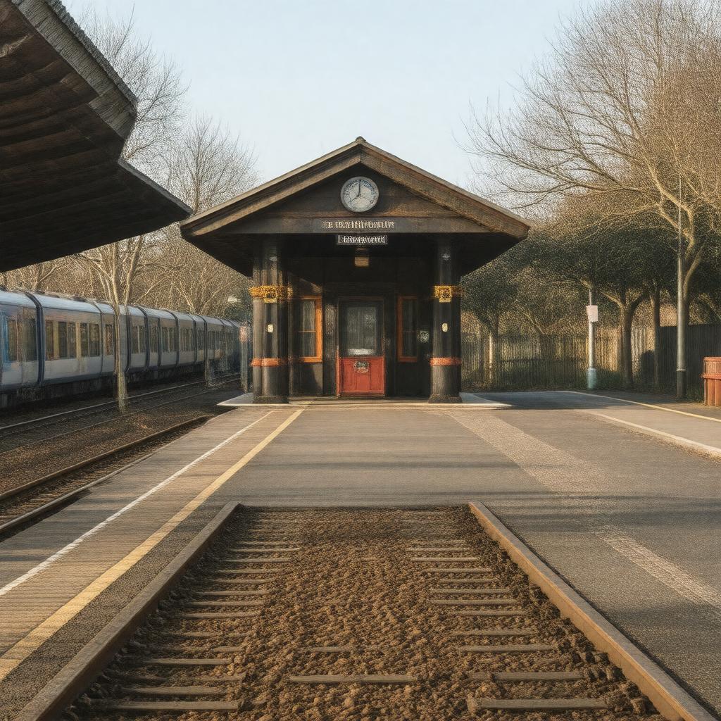 AI-created image of Leyton Midland Road