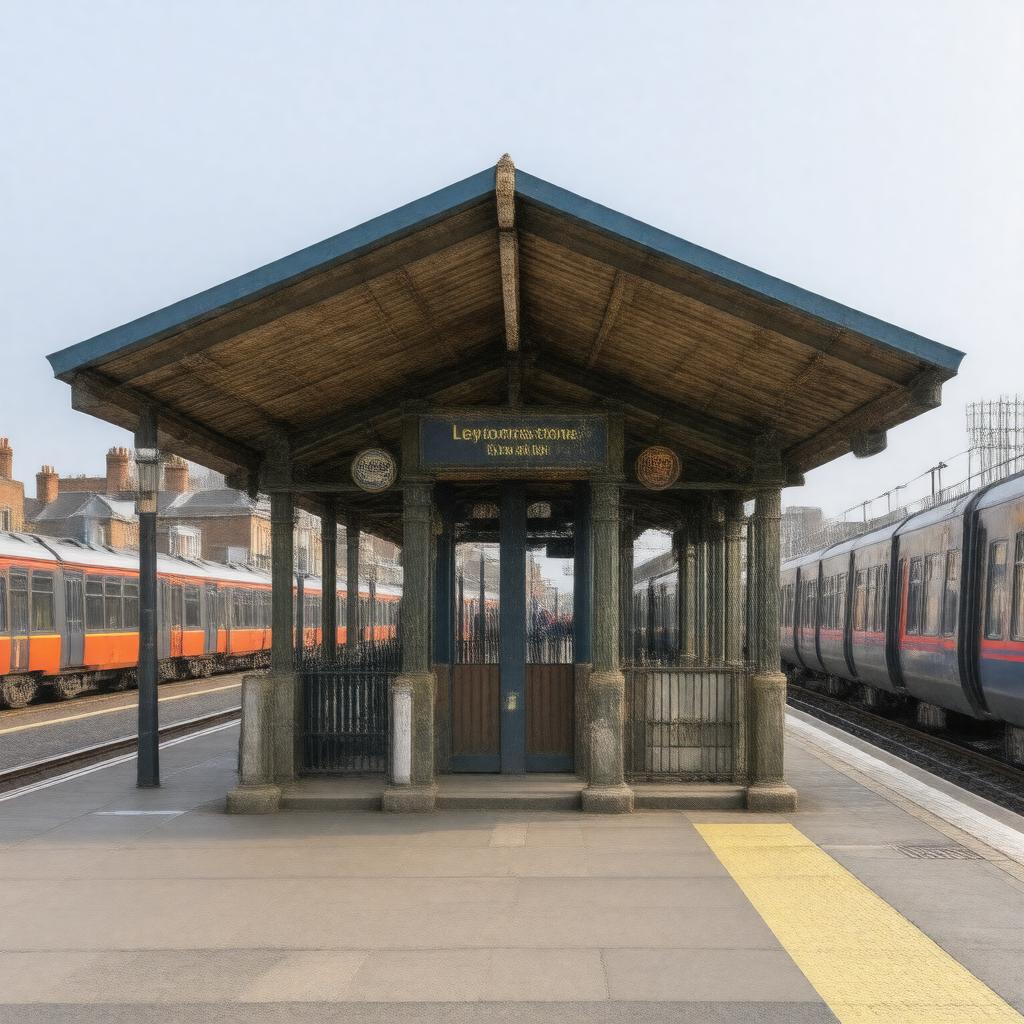 AI-created image of Leytonstone High Road