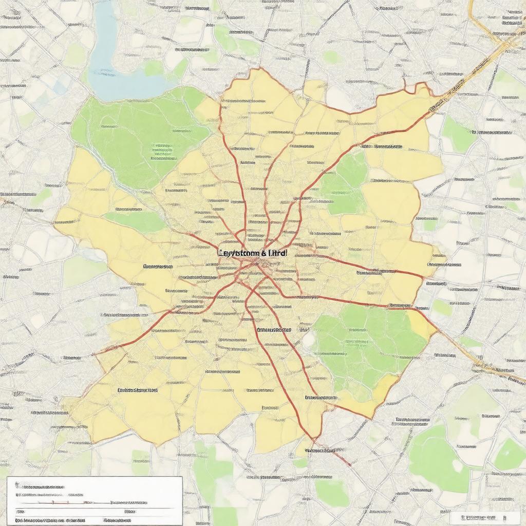 AI-created image of Leytonstone & Ilford