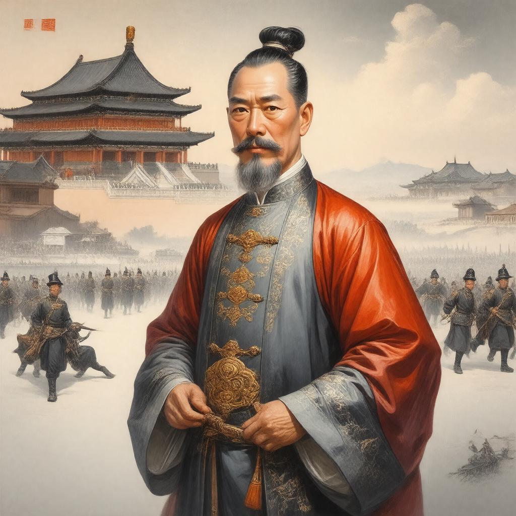 AI-created image of Li Hongzhang