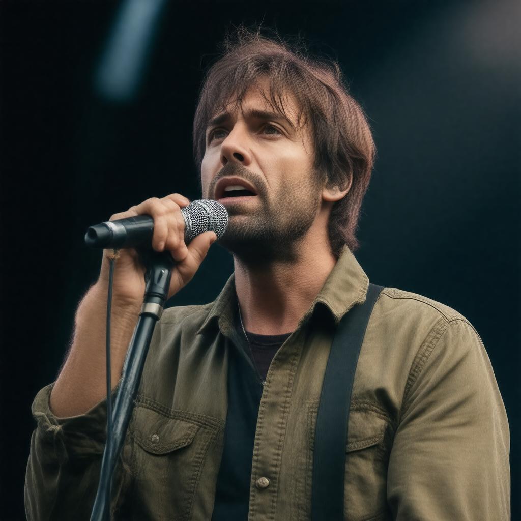 AI-created image of Liam Gallagher