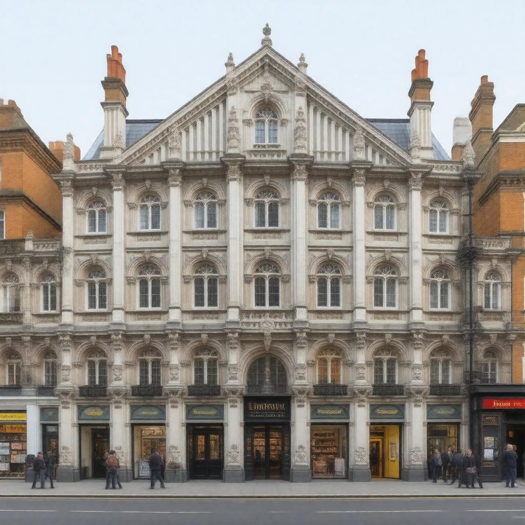 AI-created image of Liberty London