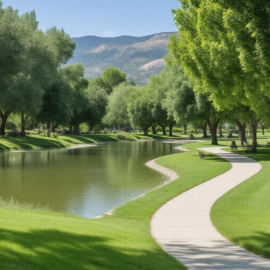Click to view larger image AI-created image of Liberty Park