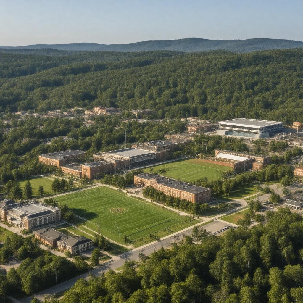 AI-created image of Liberty University