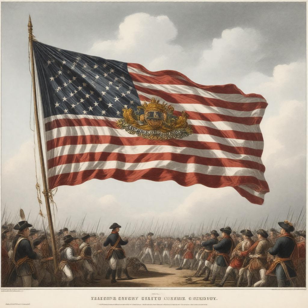 Click to view larger image AI-created image of Liberty and Union