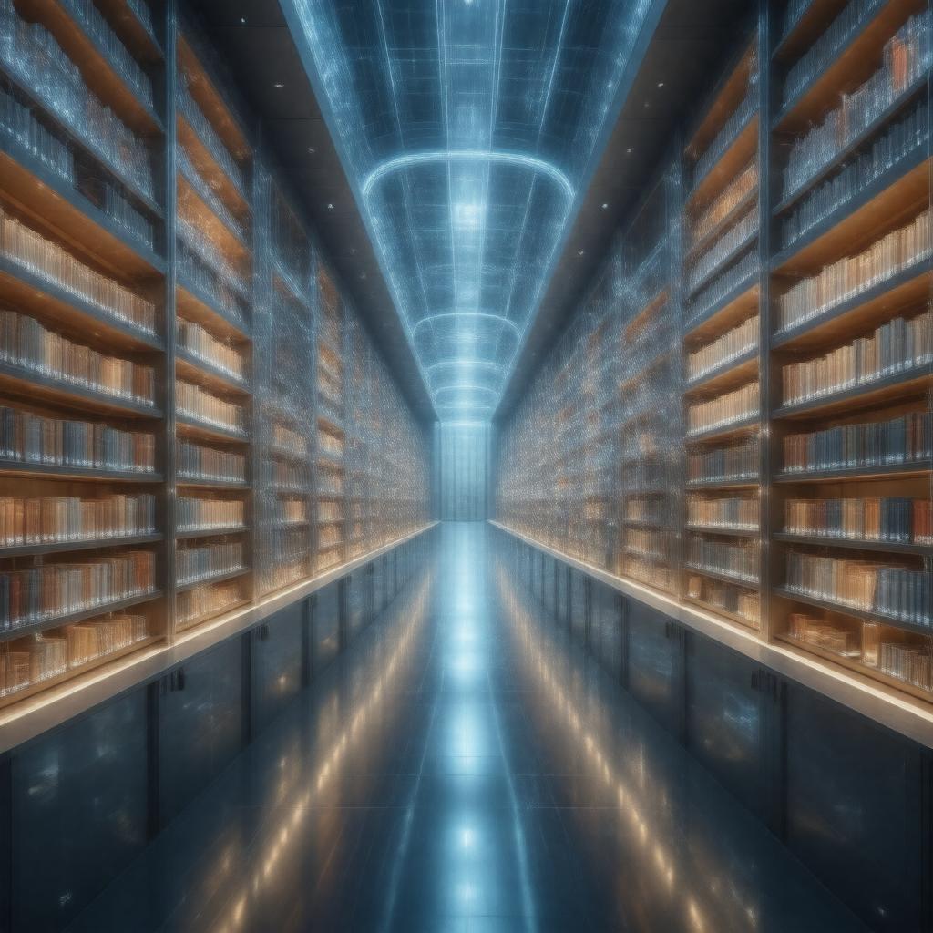 Click to view larger image AI-created image of Libraries of the Future