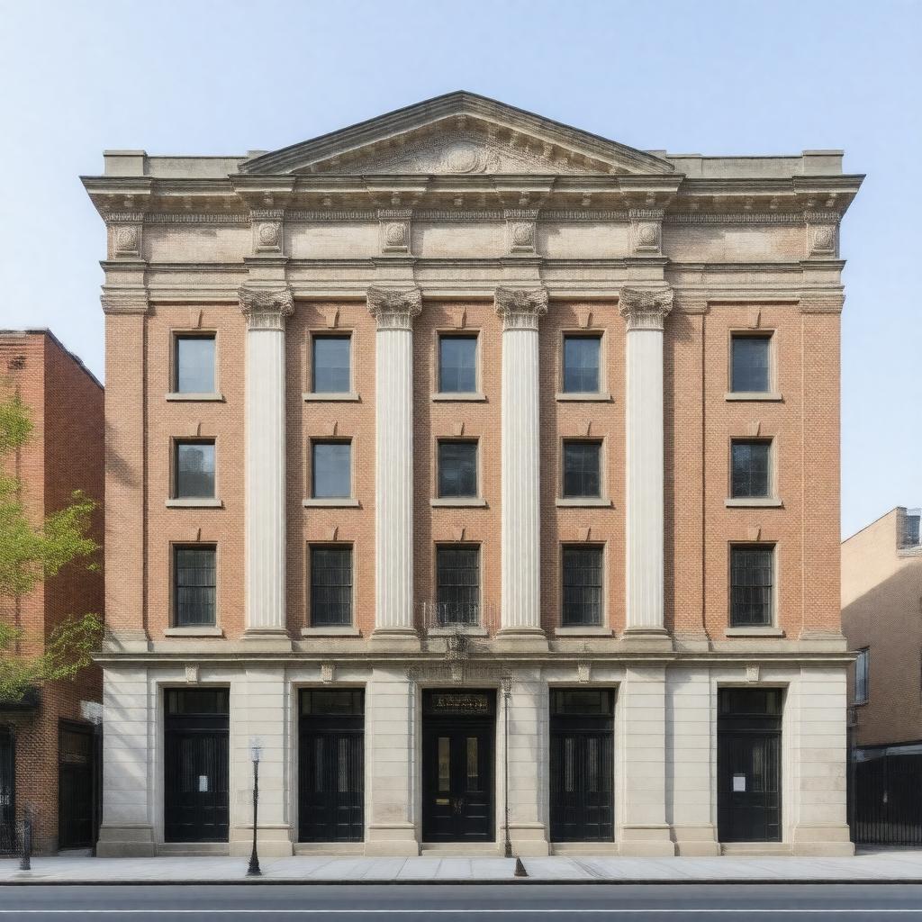 AI-created image of Library Company of Philadelphia