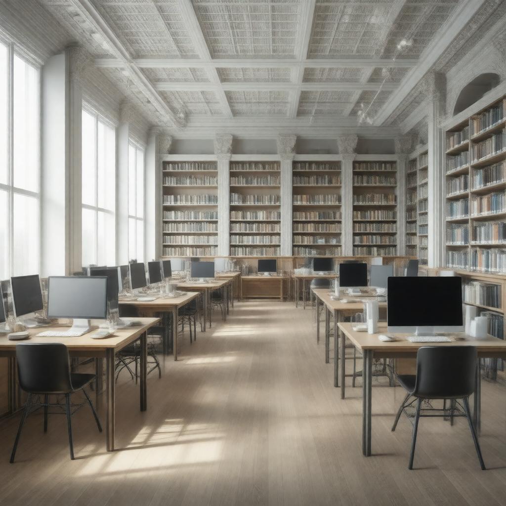 Click to view larger image AI-created image of Library of Congress Learning and Innovation Office