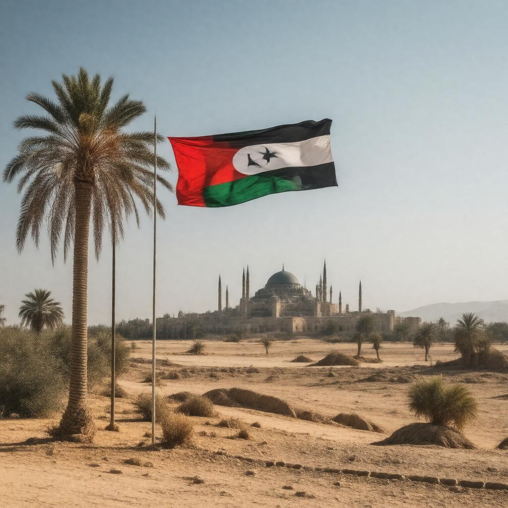 AI-created image of Libya