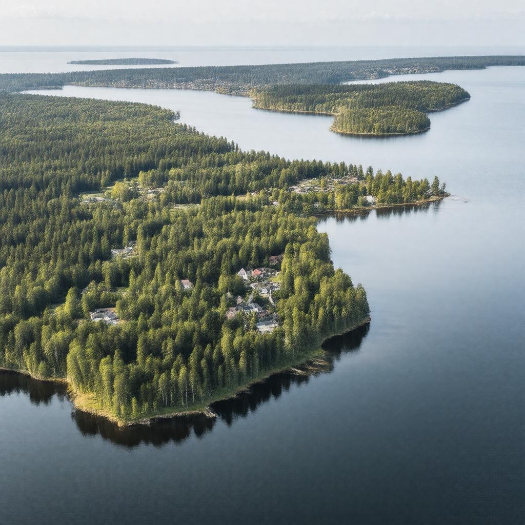 AI-created image of Lidingö