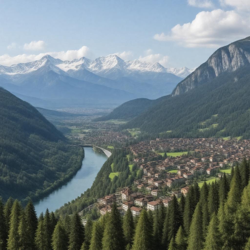AI-created image of Liechtenstein