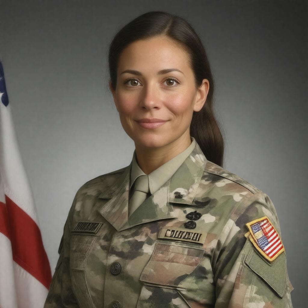 AI-created image of Lieutenant General Jody J. Daniels