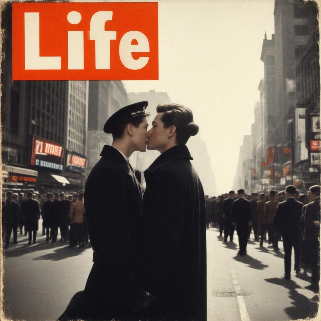 AI-created image of Life magazine