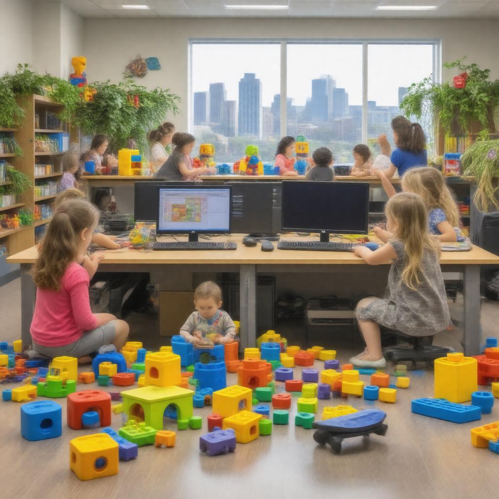 AI-created image of Lifelong Kindergarten Group