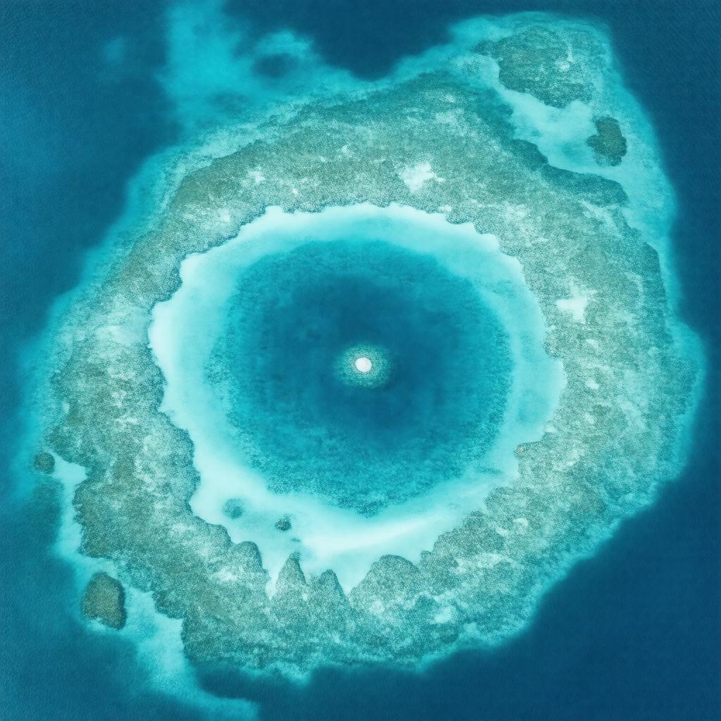 AI-created image of Lighthouse Reef