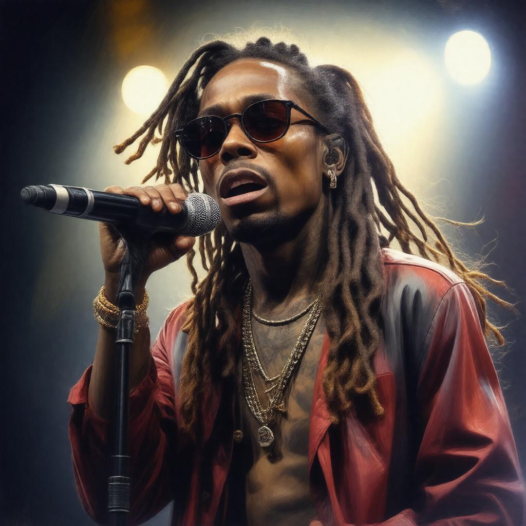 AI-created image of Lil Wayne