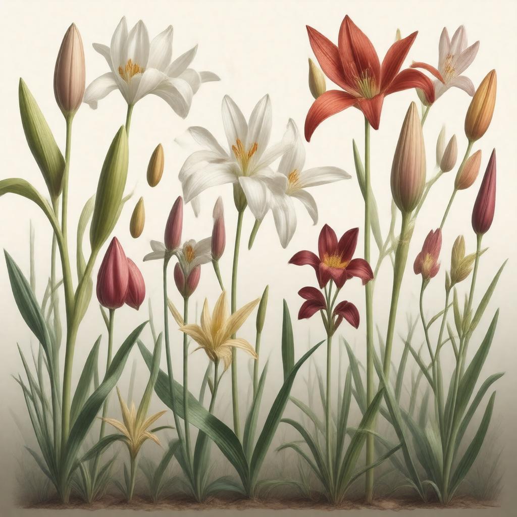 AI-created image of Liliaceae