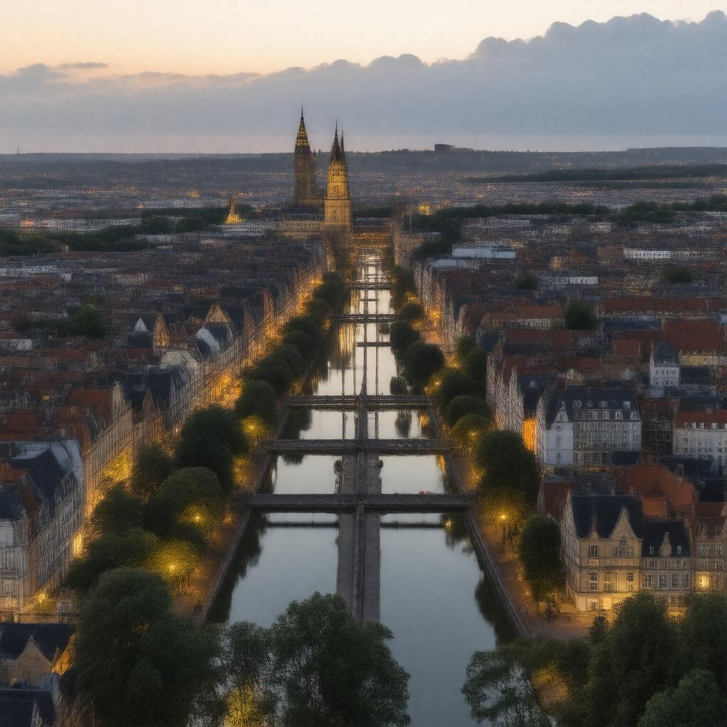 AI-created image of Lille