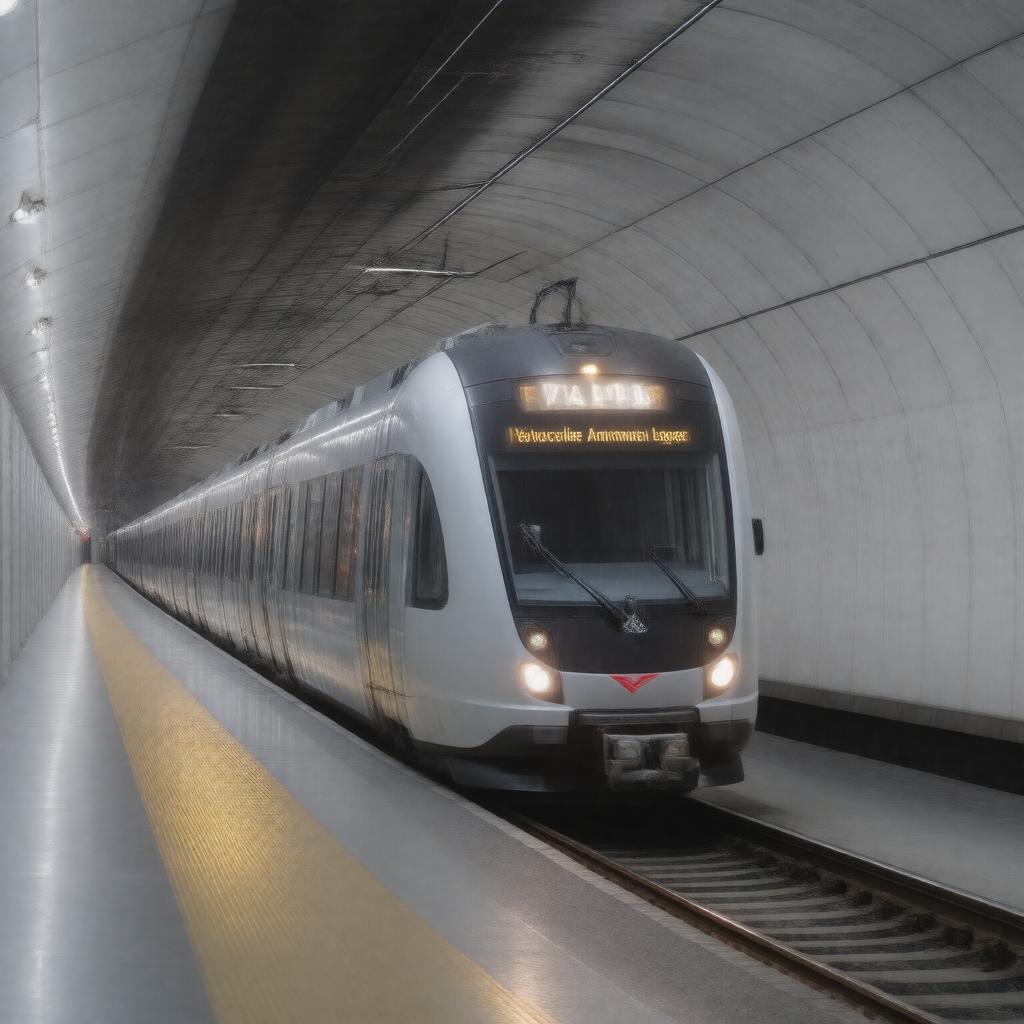 AI-created image of Lille Metro