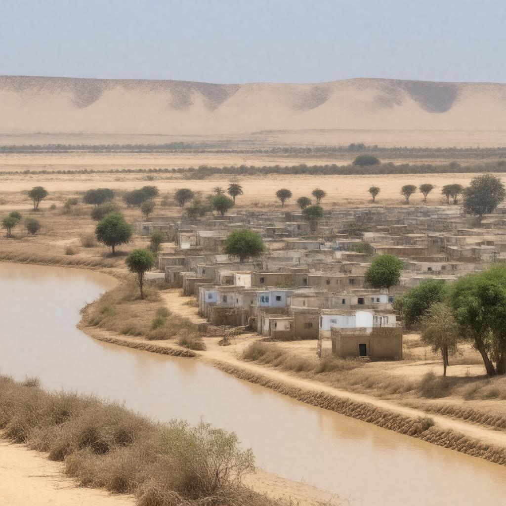 AI-created image of Lille, Senegal