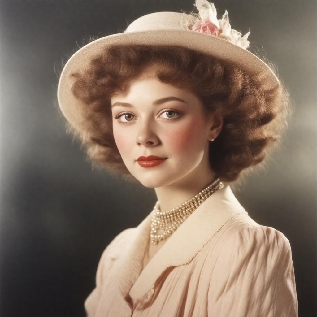 AI-created image of Lillian Gish