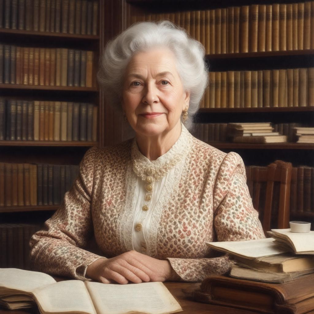 AI-created image of Lillian Vaughan Sampson