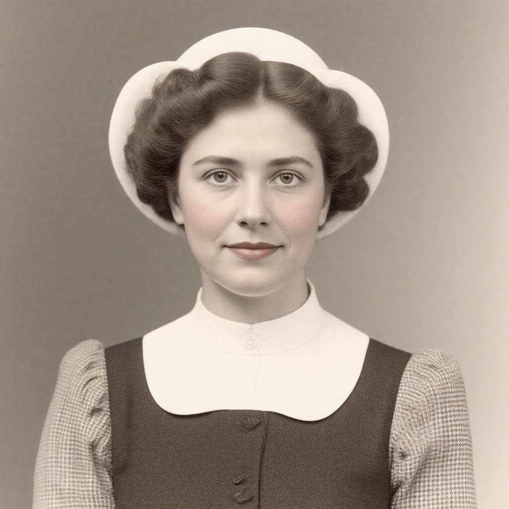AI-created image of Lillian Wald