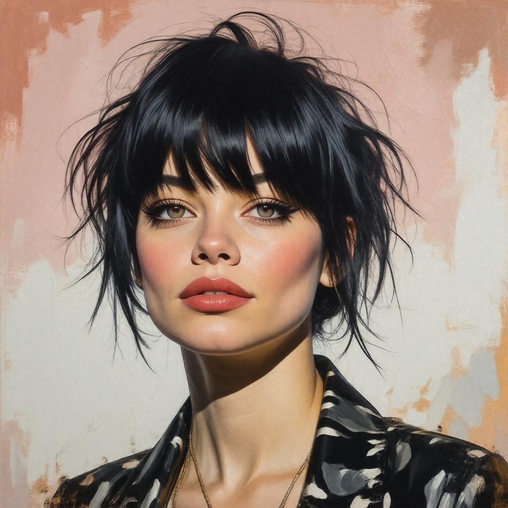 AI-created image of Lily Allen