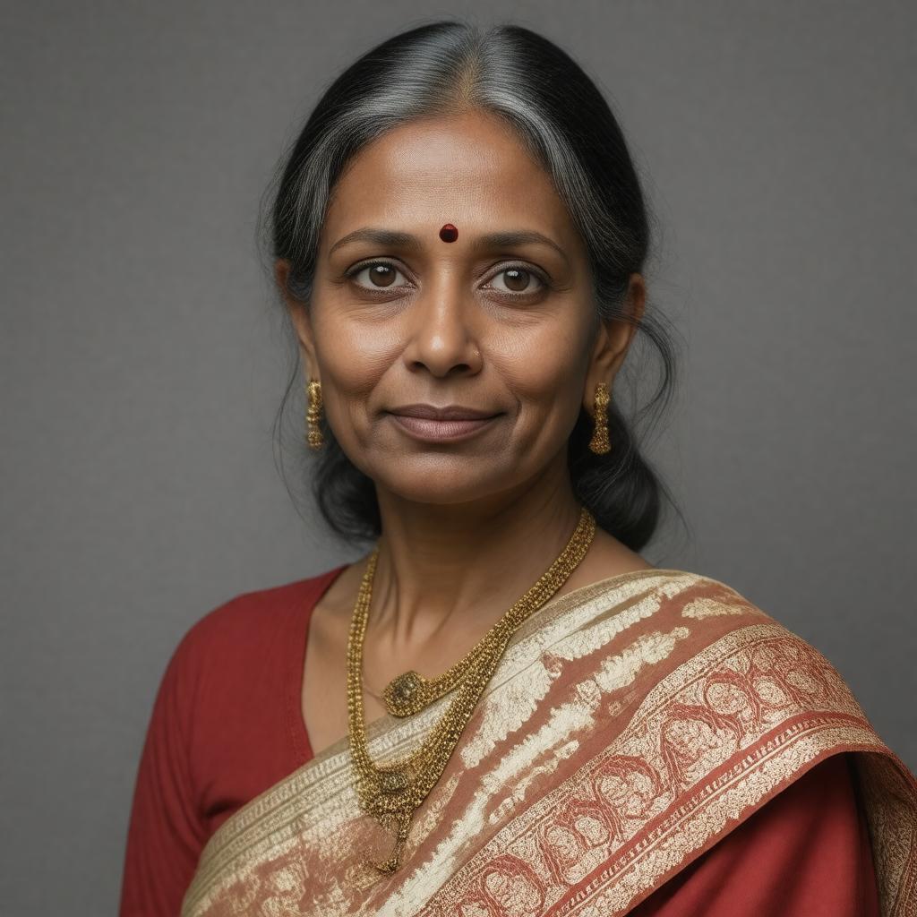 AI-created image of Lily Tharoor