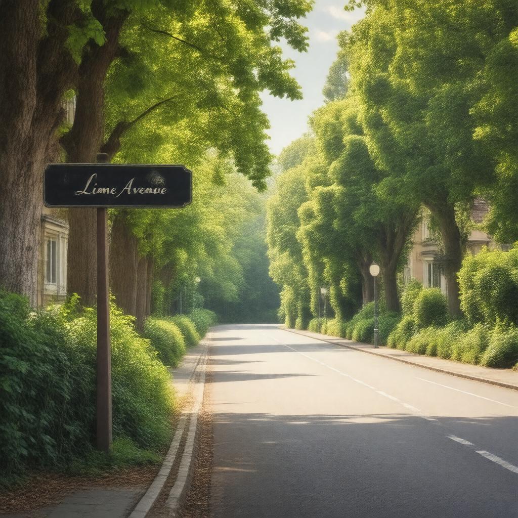 AI-created image of Lime Avenue