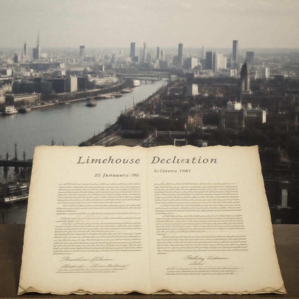 AI-created image of Limehouse Declaration (1981)