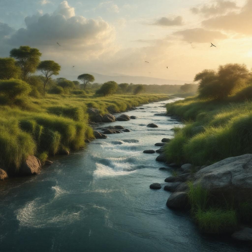 AI-created image of Limpopo River