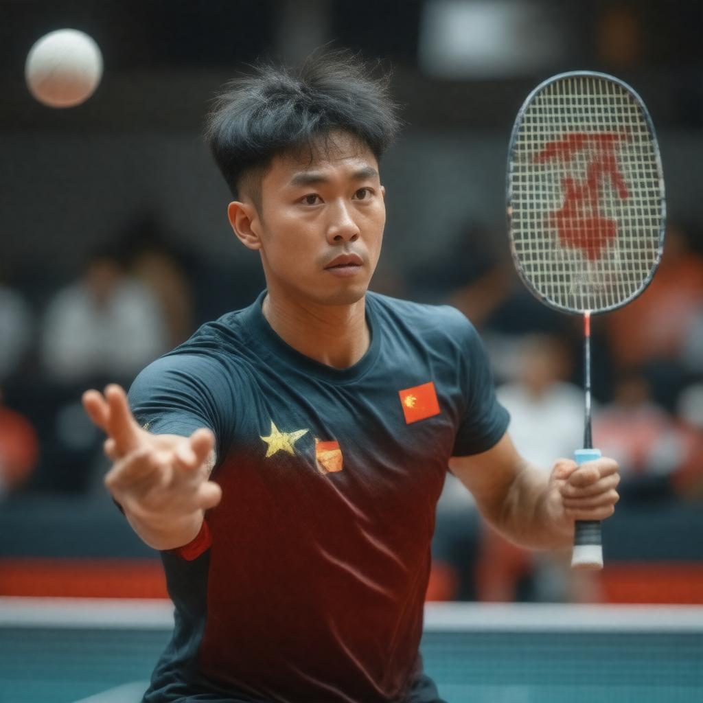 AI-created image of Lin Dan