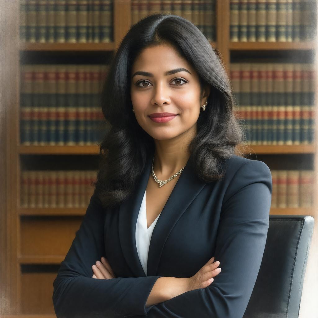 AI-created image of Lina Khan