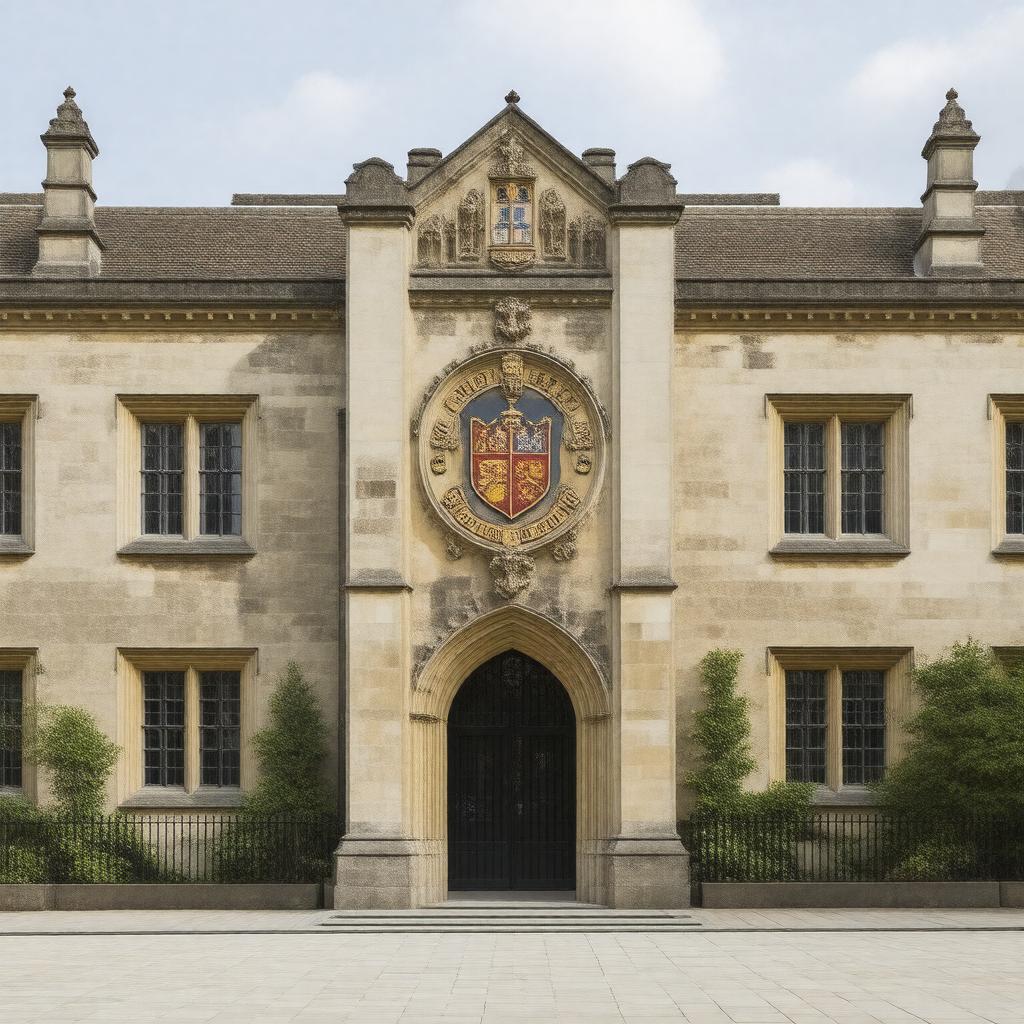 AI-created image of Linacre College