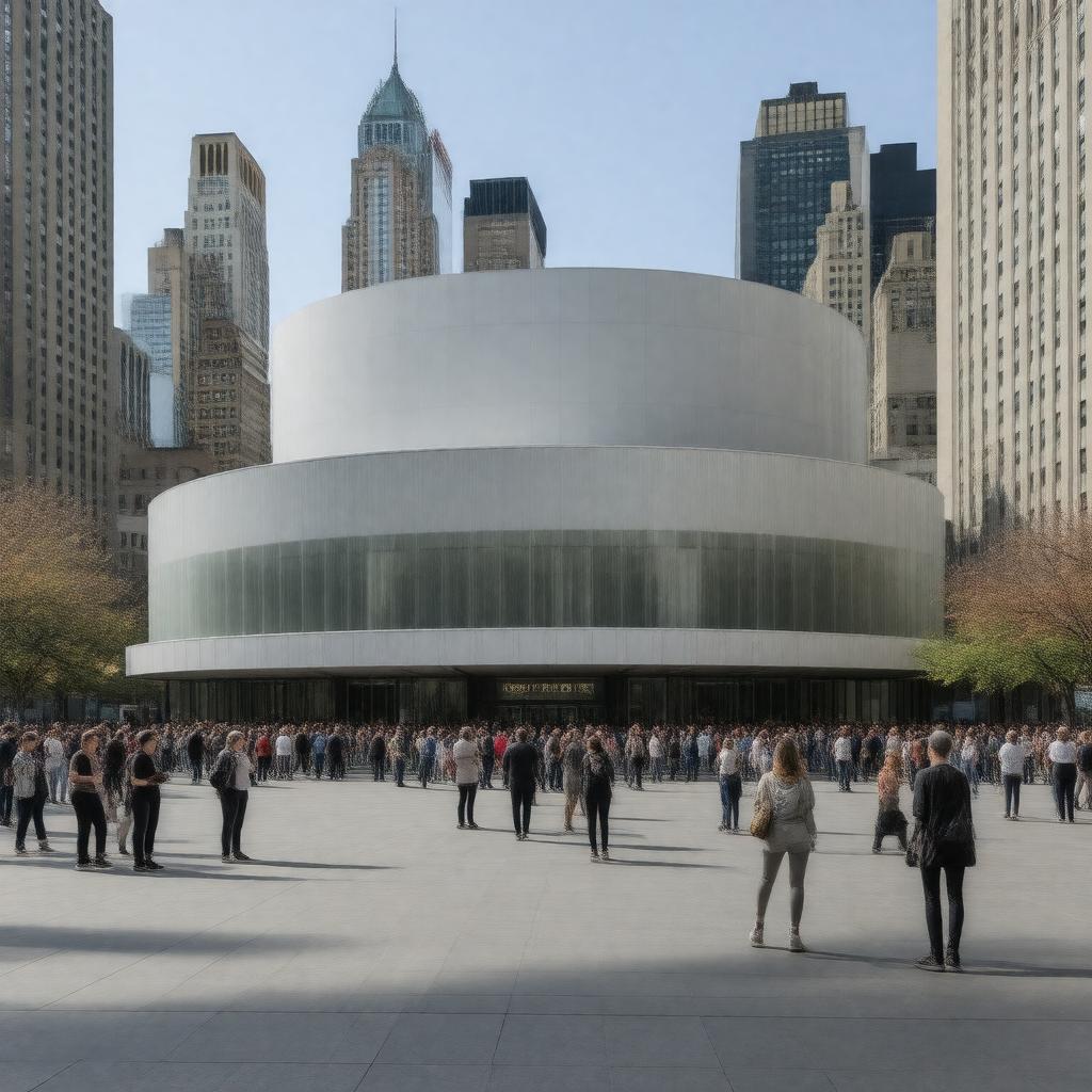 AI-created image of Lincoln Center for the Performing Arts