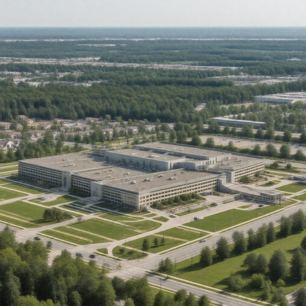 AI-created image of Lincoln Laboratory