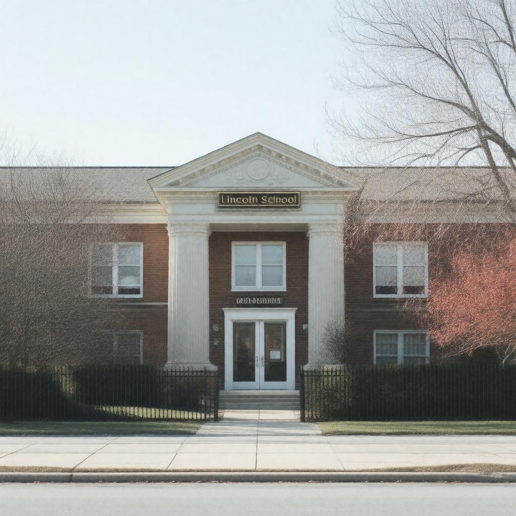 AI-created image of Lincoln School
